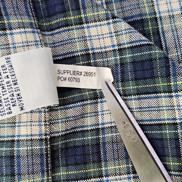 Ralph Lauren Flannel Shirt Men's 2XLT Button Down Classic Fit Green Plaid EUC LN - Picture 5 of 16